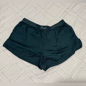 VS Pink satin sleep shorts